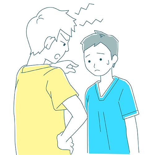 集団生活でのトラブル